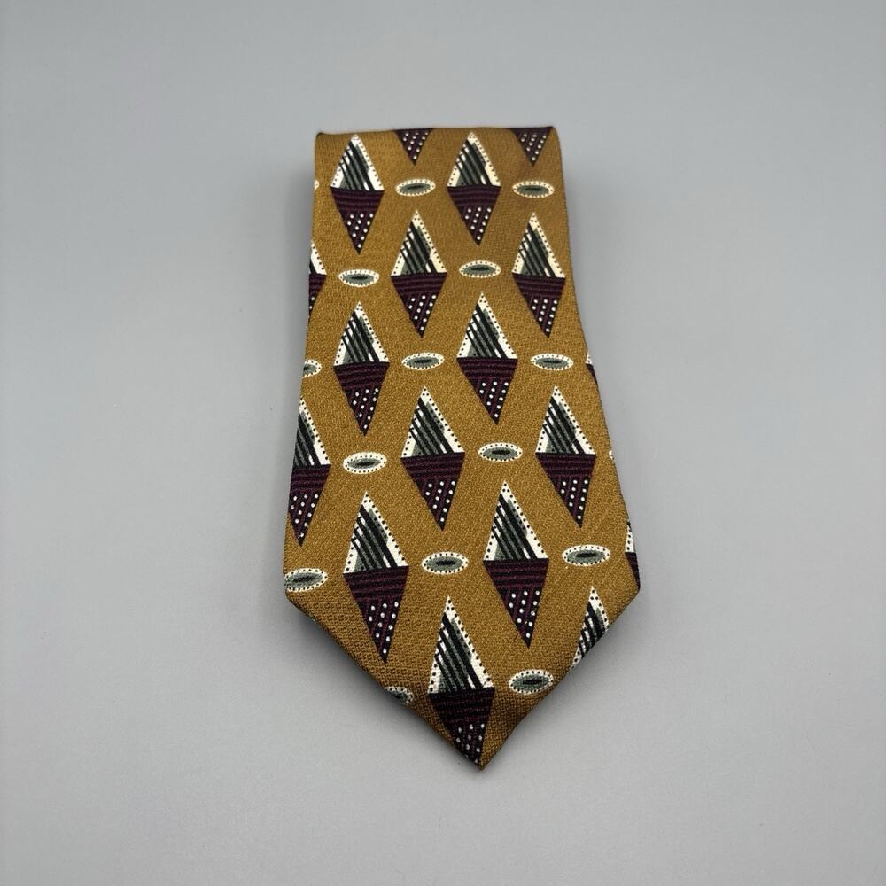 Vintage Nordstrom Tie Made in Italy Geometric 90s